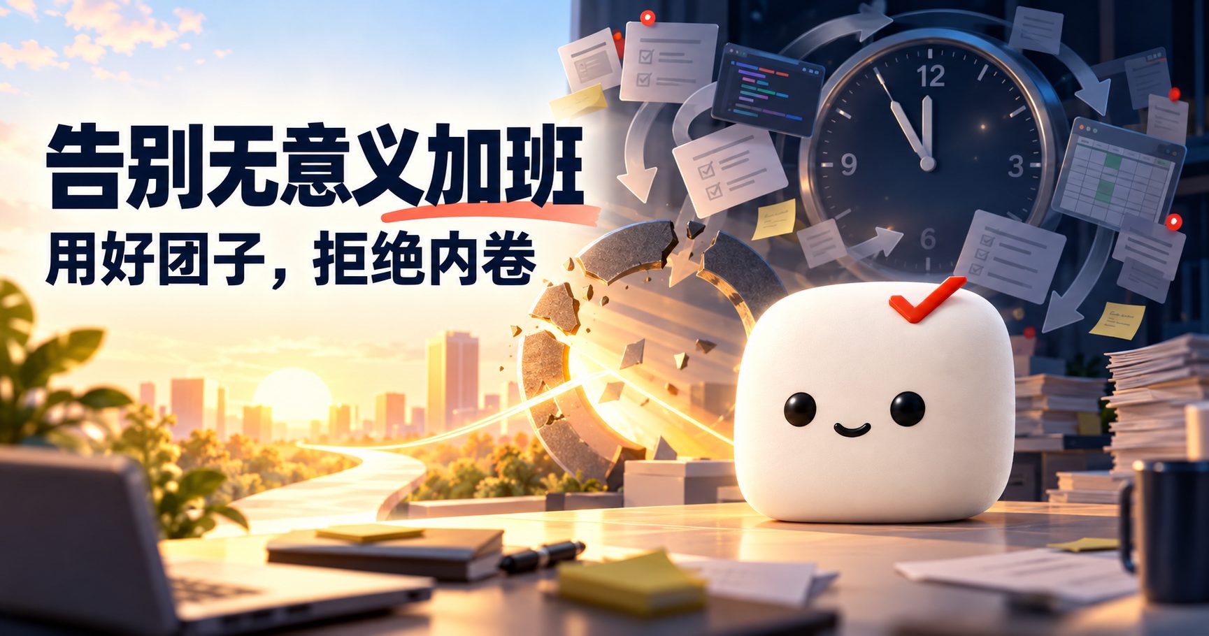 用好团子，告别无意义加班内卷
